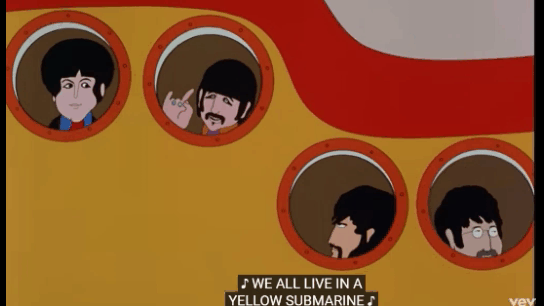 "Yellow Submarine" признана лучшим кардиостимулятором. Гиф автора.