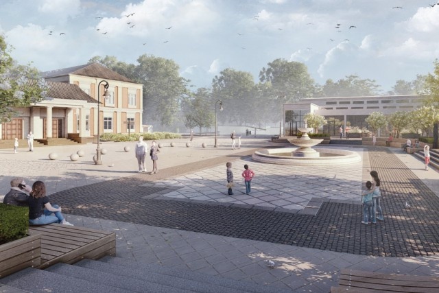 Изображение из концепции благоустройства📷«Пространство человека» в Черняховске
