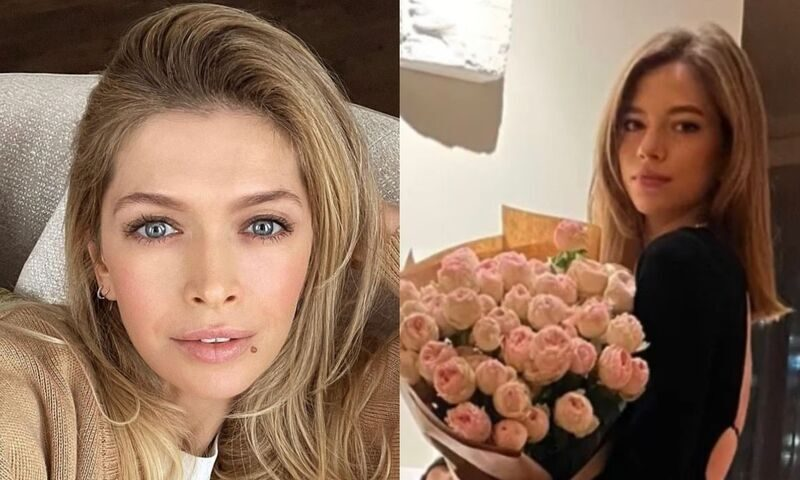 Вера Брежнева и ее дочь Сара Киперман