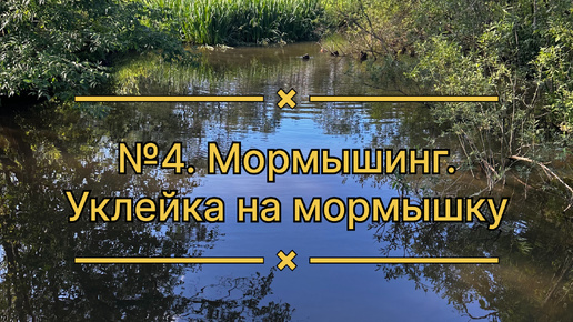 № 4 Мормышинг. Уклейка на мормышинг