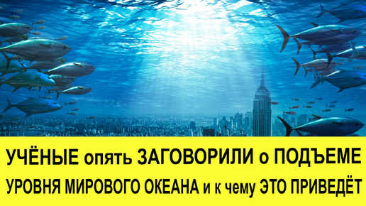 Ученые снова заговорили о грядущем подъеме уровня Мирового Океана. Почему это происходит и к чему приведет