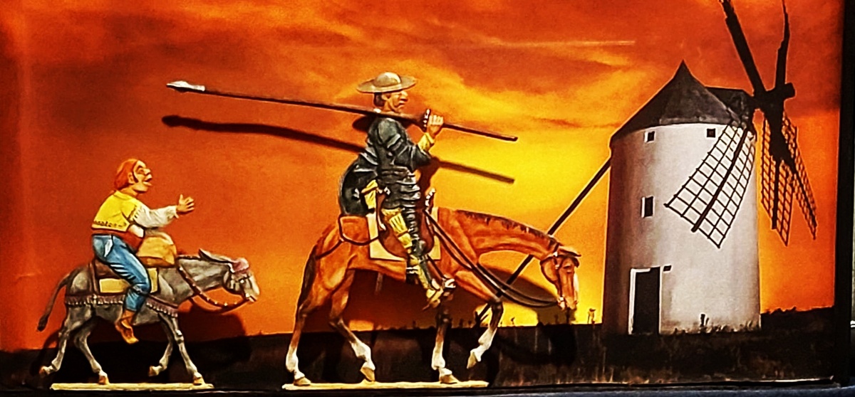 Ветряная мельница и испанцы