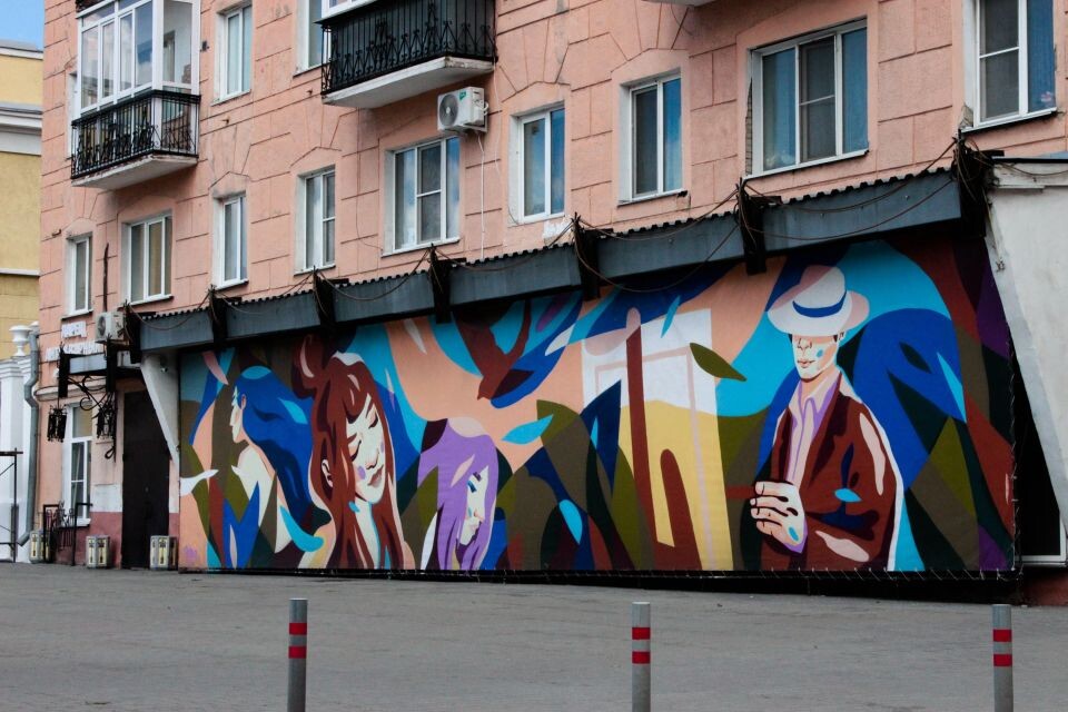    Паблик-арт в Барнауле. Источник: Марина Евтушенко