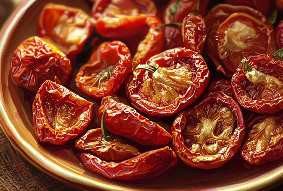    Как приготовить вяленые помидоры с чесноком на зиму