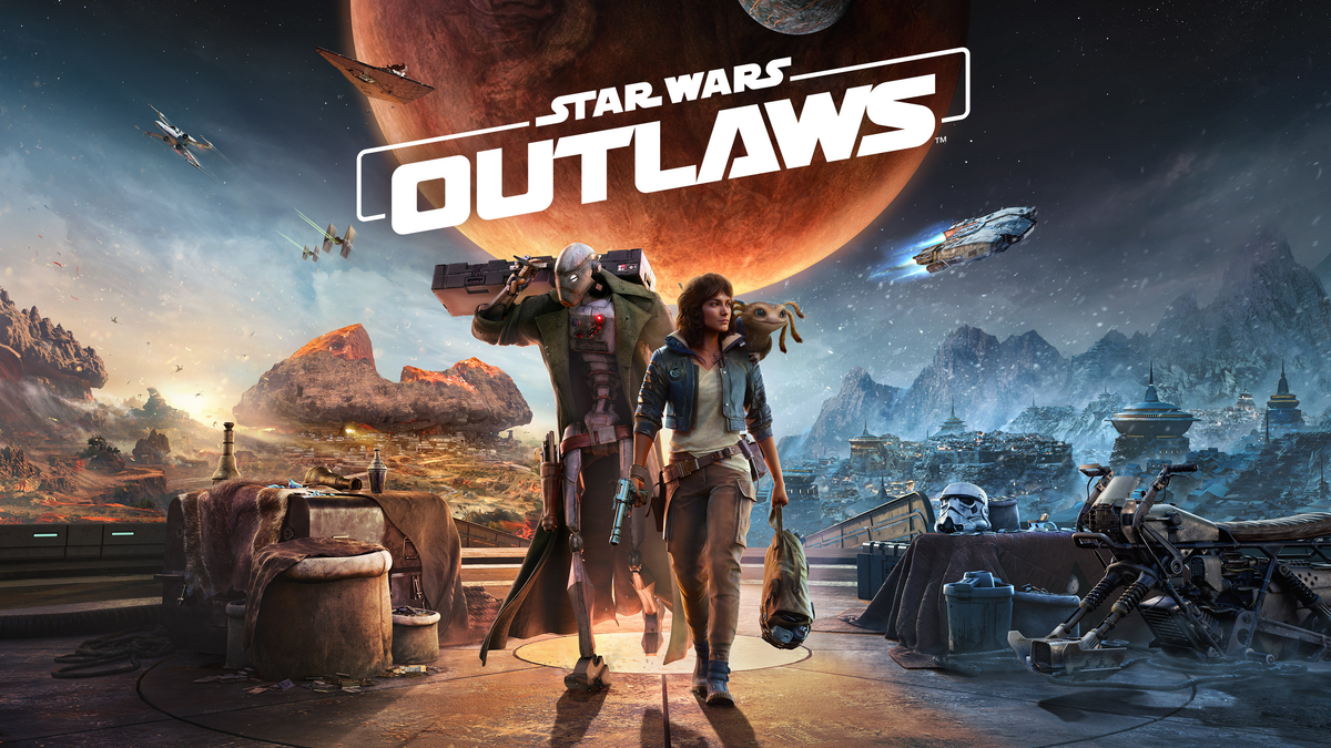 Официальный арт к игре "Star Wars: Outlaws".