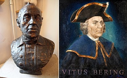 Витус Ионассен Беринг, также Иван Иванович Беринг (12 августа 1681, Хорсенс, Дания — 8 (19) декабря 1741, Остров Беринга, Российская империя) — русский мореплаватель датского происхождения, офицер российского флота, капитан-командор