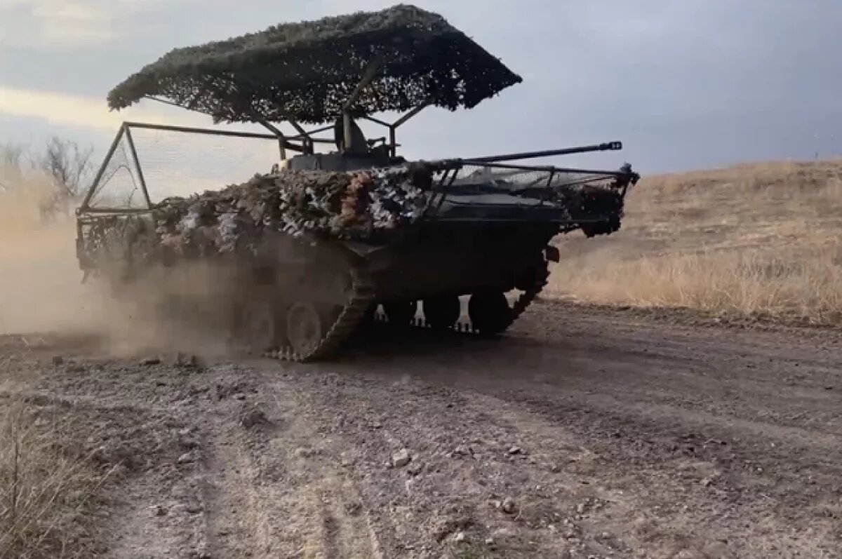    Бойцы ВДВ с помощью ПТРК подбили украинский штурмовой катер