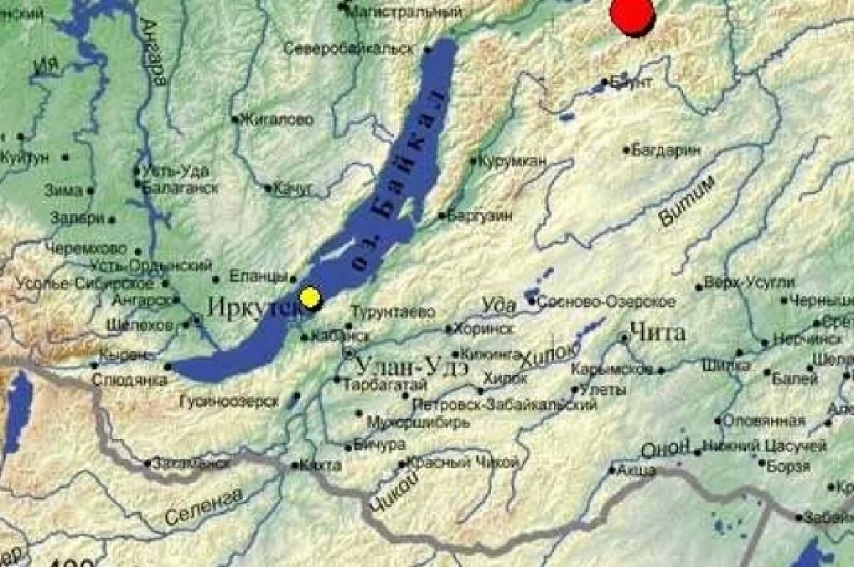    Землетрясение произошло в Бурятии в ночь на 27 августа