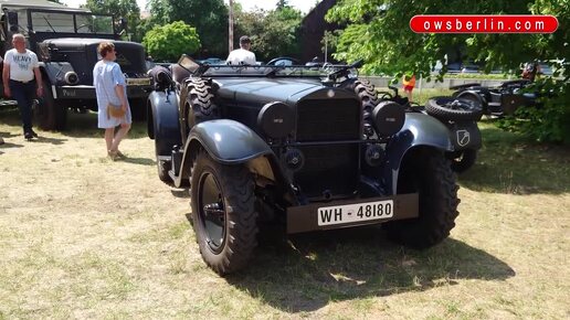 Обзор Mercedes-Benz 10/50 PS Typ Stuttgart 260 Kübelwagen