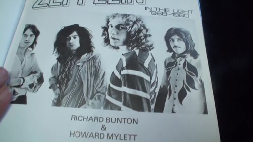 001 Рок книга Led Zeppelin In The Light Howard Mylett & Richard Bunton Япония