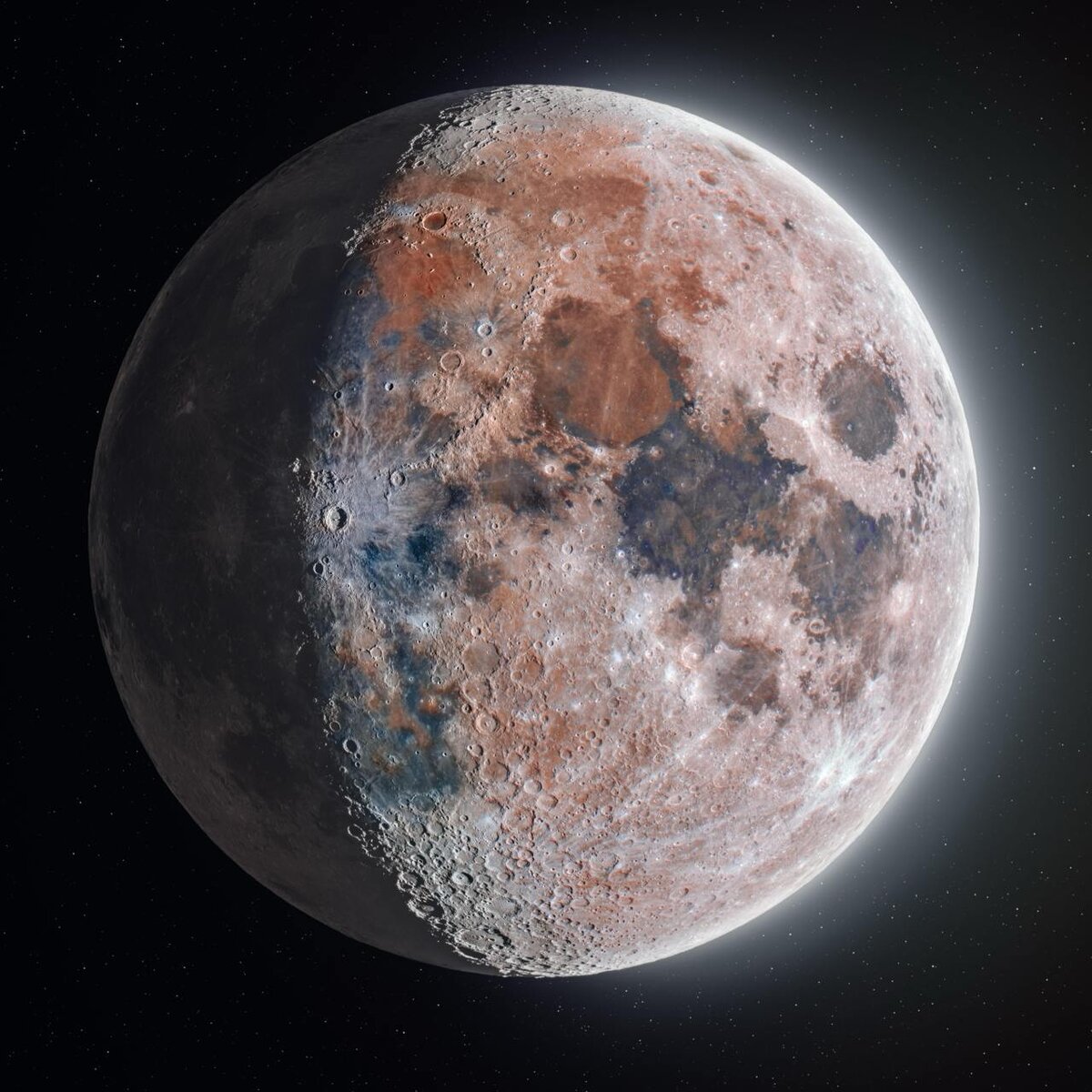 Авторы: Andrew McCarthy, Connor Matherne. Отсюда: https://petapixel.com/2022/08/23/massive-174mp-moon-photo-took-two-photographers-two-years-to-make/