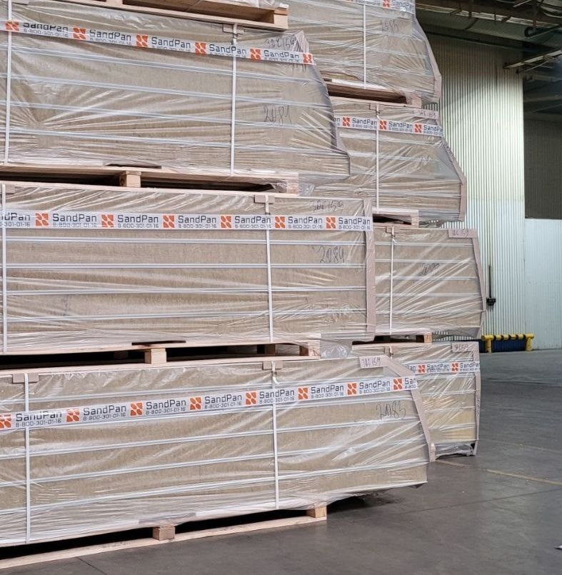 упаковка сэндвич-панелей