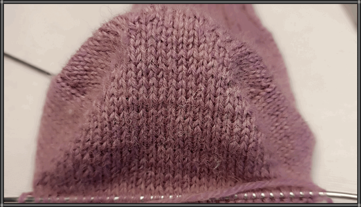 Готовая пятка вид со стороны подошвы