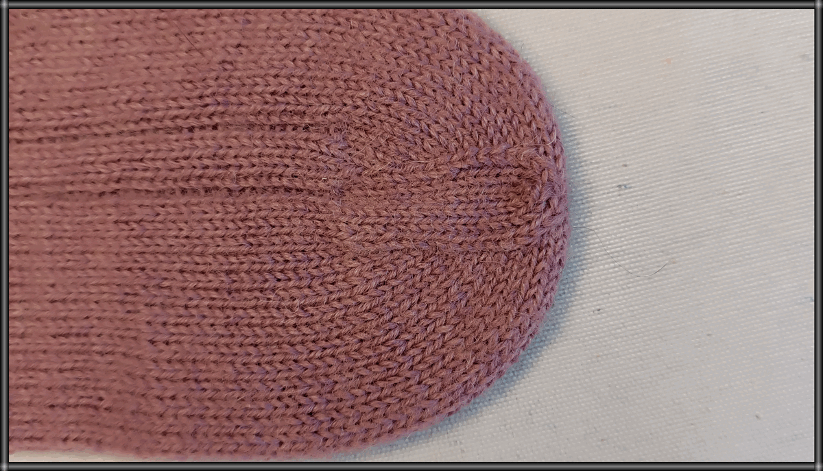 Мысок в носке