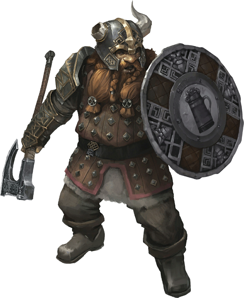 Дварф-воин Бренор Батлхаммер 