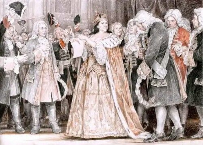 Императрица Анна Иоанновна, худ. Денис Гордеев