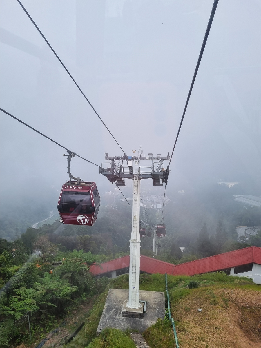 Канатная дорога Awana SkyWay в Малайзии.