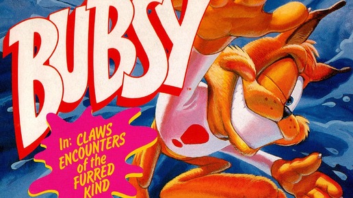 Bubsy in Claws Encounters of the Furred Kind | Sega Mega Drive (Genesis).