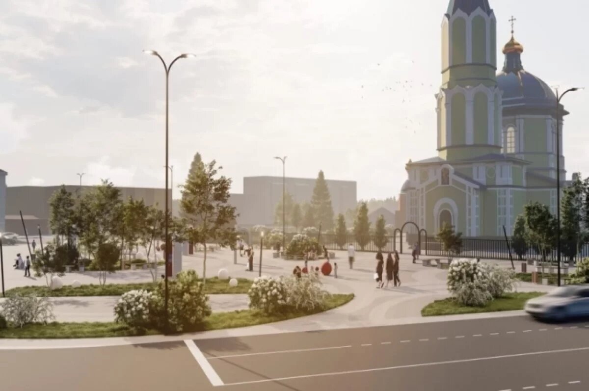    В тамбовском Рассказово обновят центральную площадь