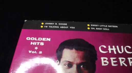 015 Rock N Roll Chuck Berry Golden Hits Vol 2 EP Sweden (Green Vinyl edition)