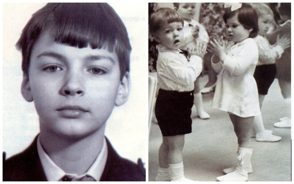 Даниил Страхов в детстве