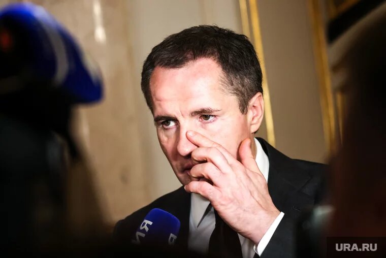 Вячеслав Гладков сообщил о сложной ситуации в Белгородской области. Фото: Владимир Андреев © URA.RU