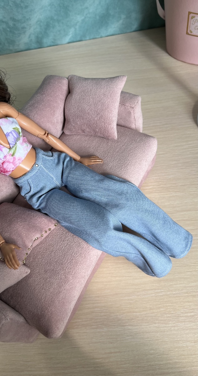 Если сидя, то смотрится красиво 