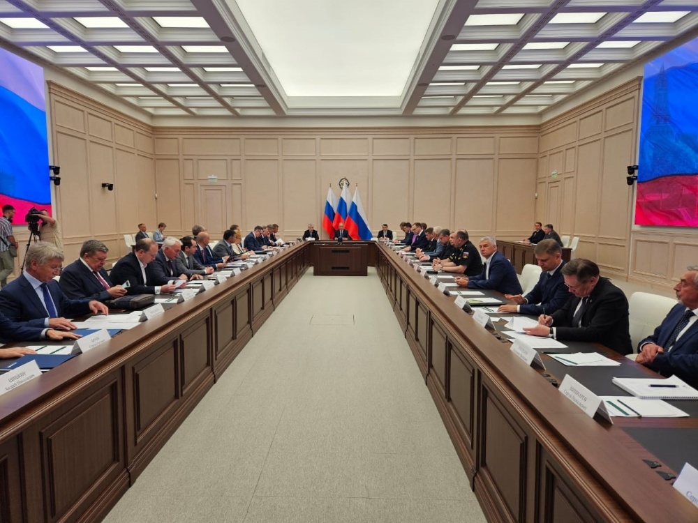 Помощник президента РФ, глава Морской коллегии Николай Патрушев провел первое заседание нового ведомства / Фото: Пресс-служба Морской коллегии  📷
