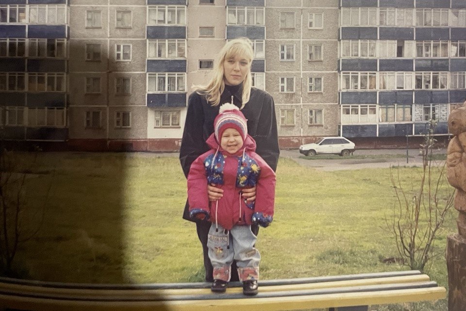 Мелкая я с мамой в Воркуте