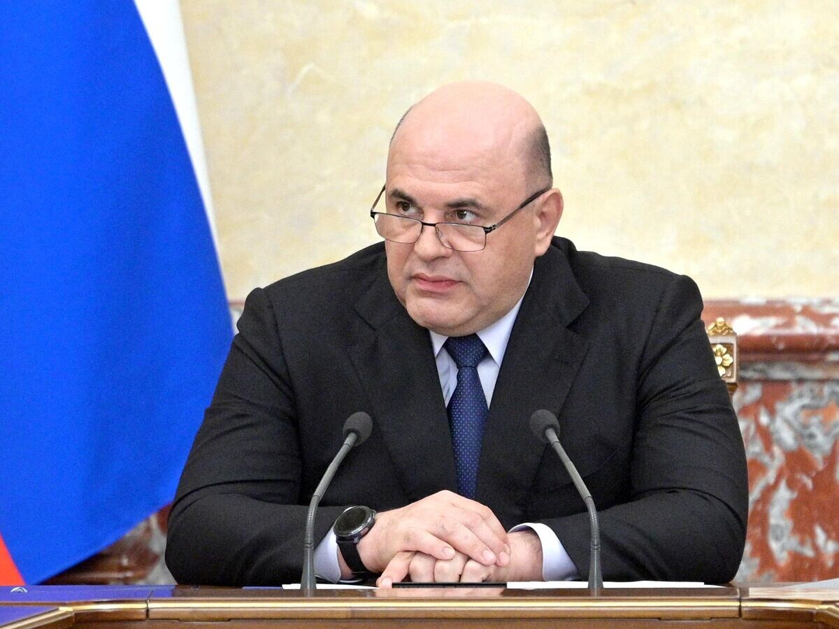    Председатель правительства РФ Михаил Мишустин проводит совещание с членами кабинета министров РФ© РИА Новости / Александр Астафьев