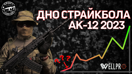 АК-12 2023 WELL Pro | Самый бюджетный привод для новичка | Дно страйкбола