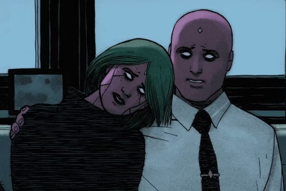     Вирджиния и Вижн в комиксе Marvel