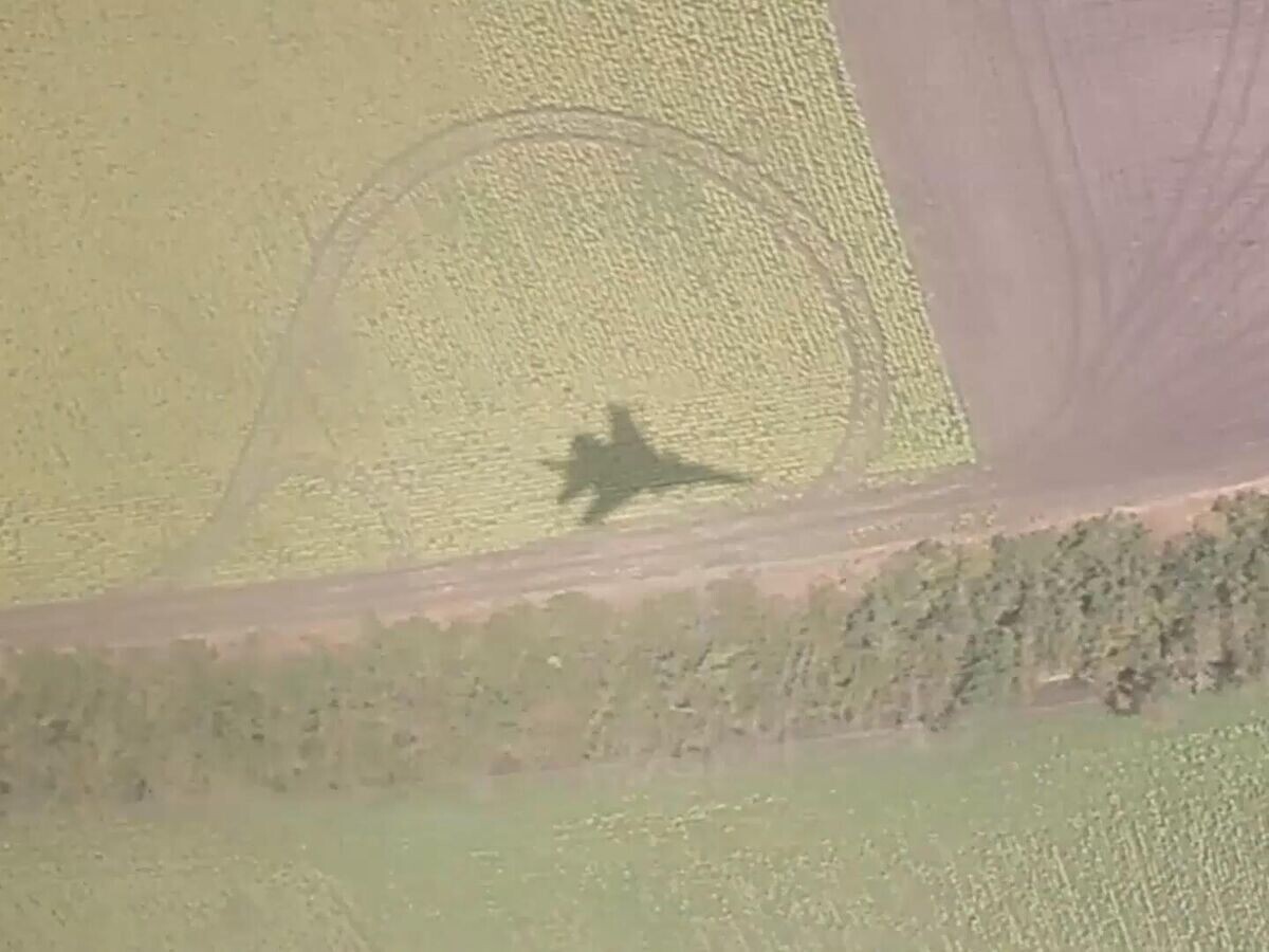    Боевой вылет Су-34 в приграничном районе Курской области© Министерство обороны РФ