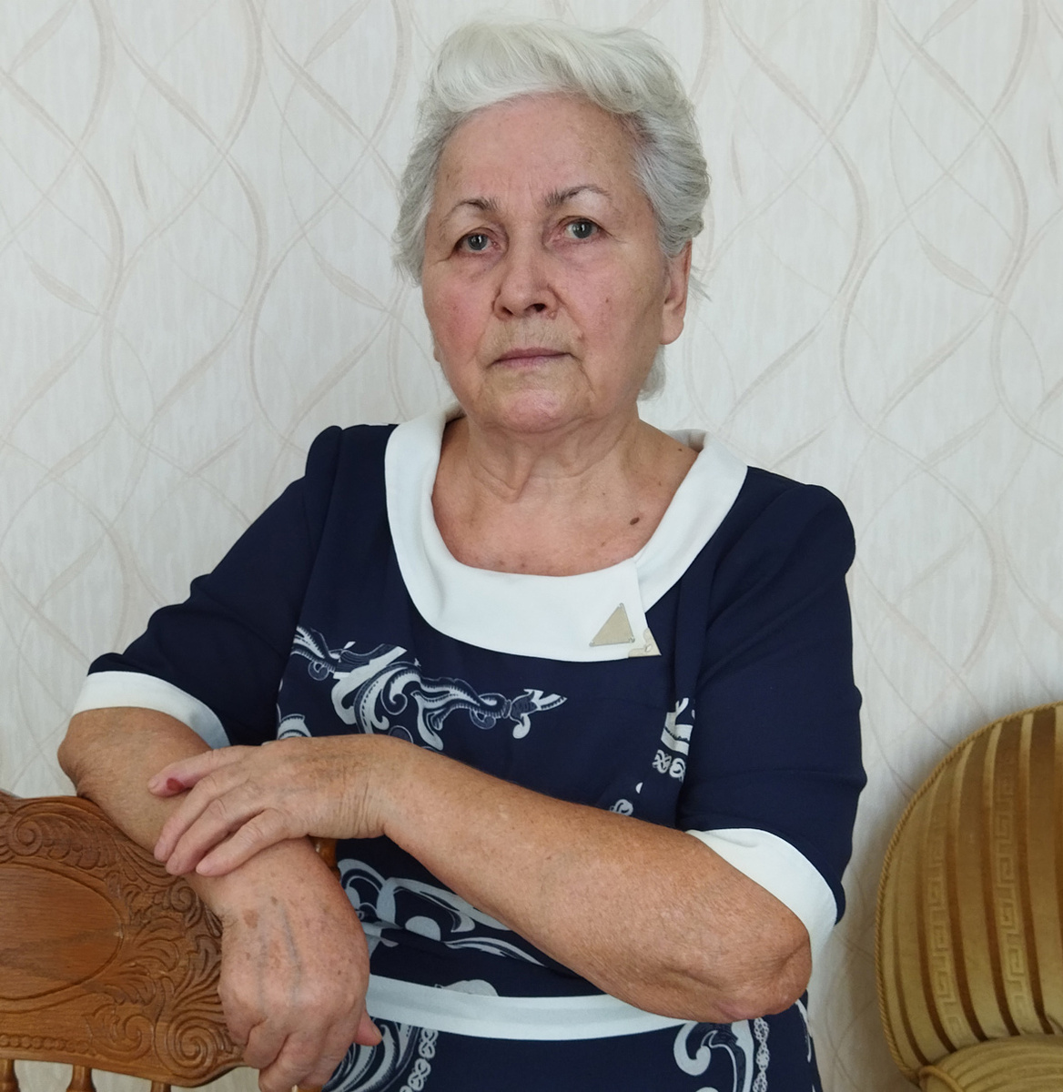 Екатерина Абдуловна - профи в своем деле. Фото автора.