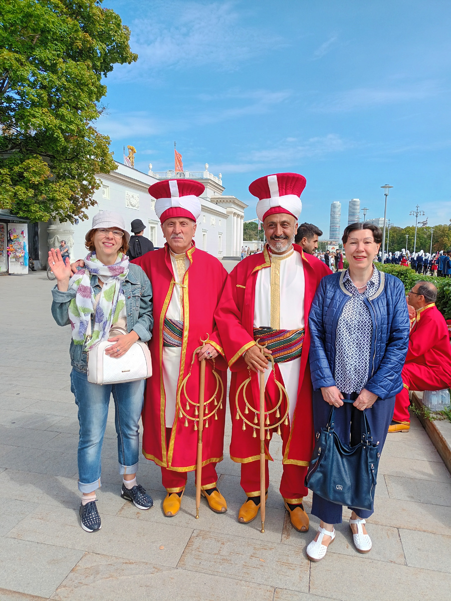 С музыкантами из Турции