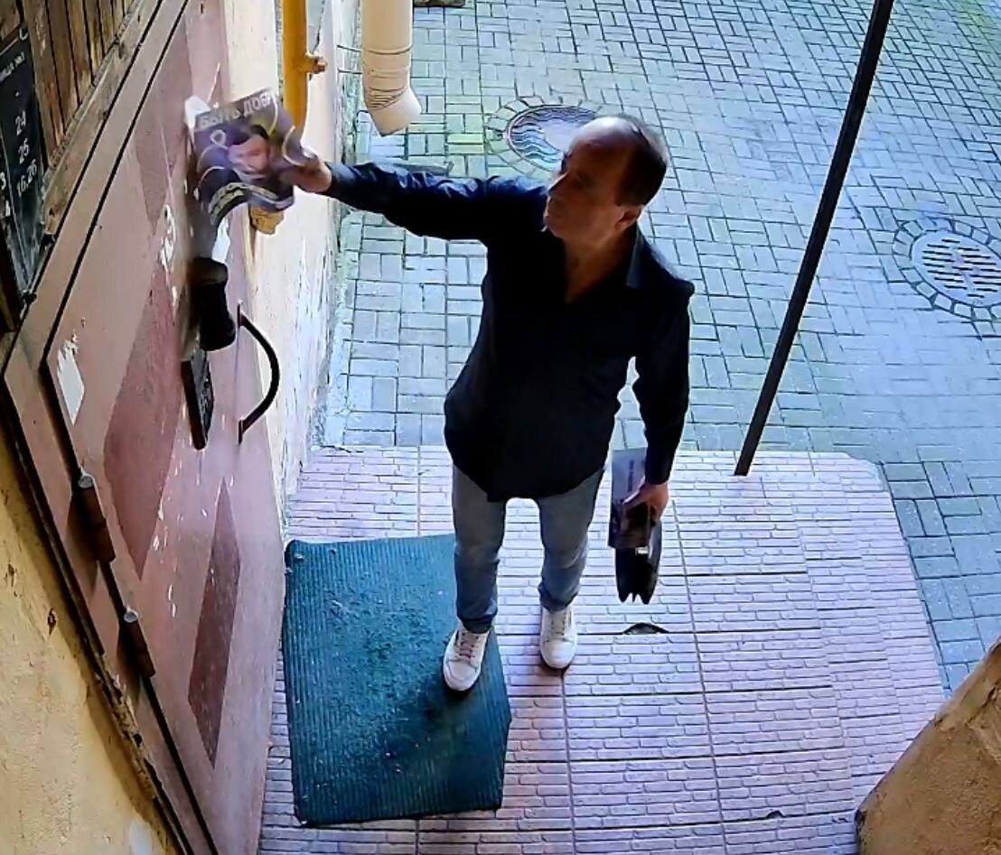 Кадры с места преступления