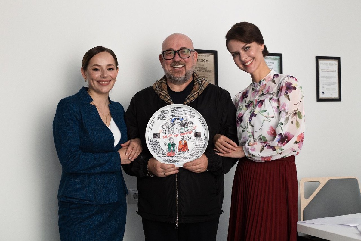 кадр со съемок