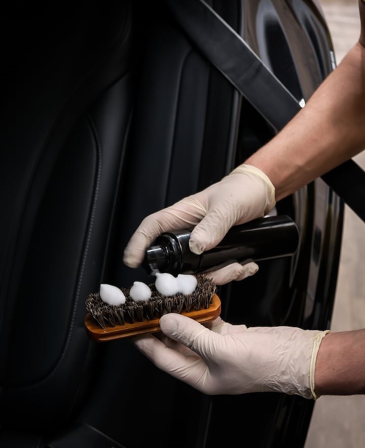 пена в балончике