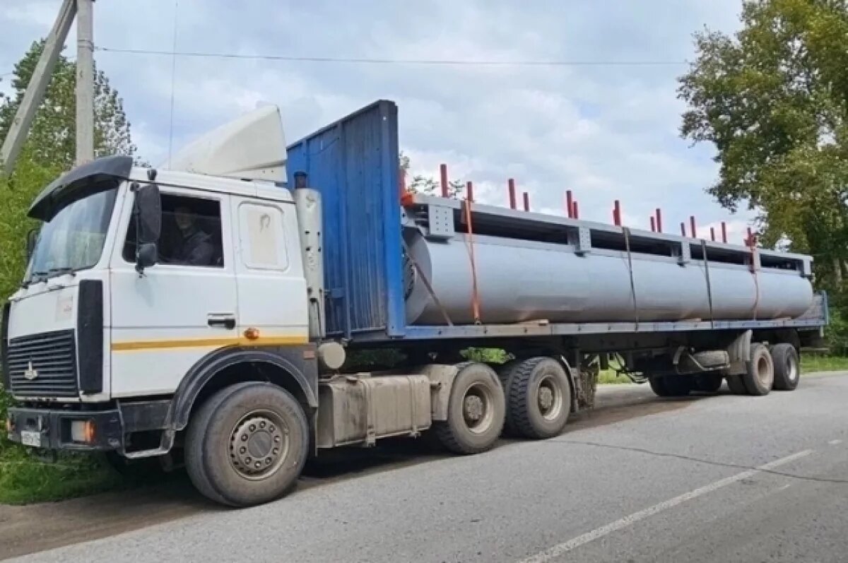    В Ачинске надеются до 5 сентября смонтировать понтонный мост через Чулым