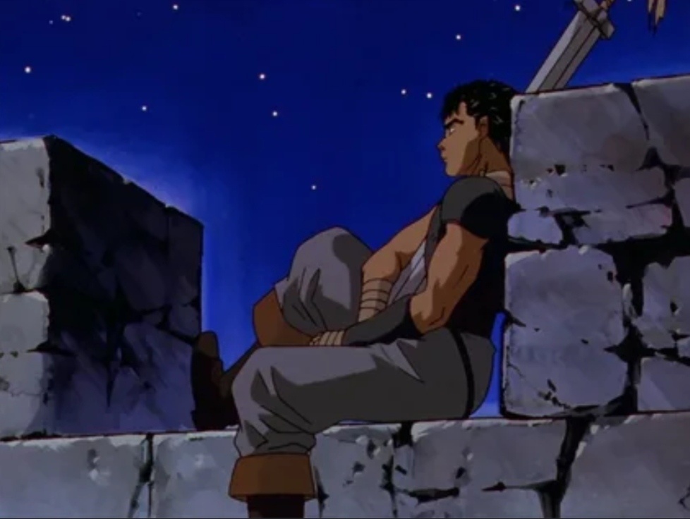 **Berserk sits on the bridge**