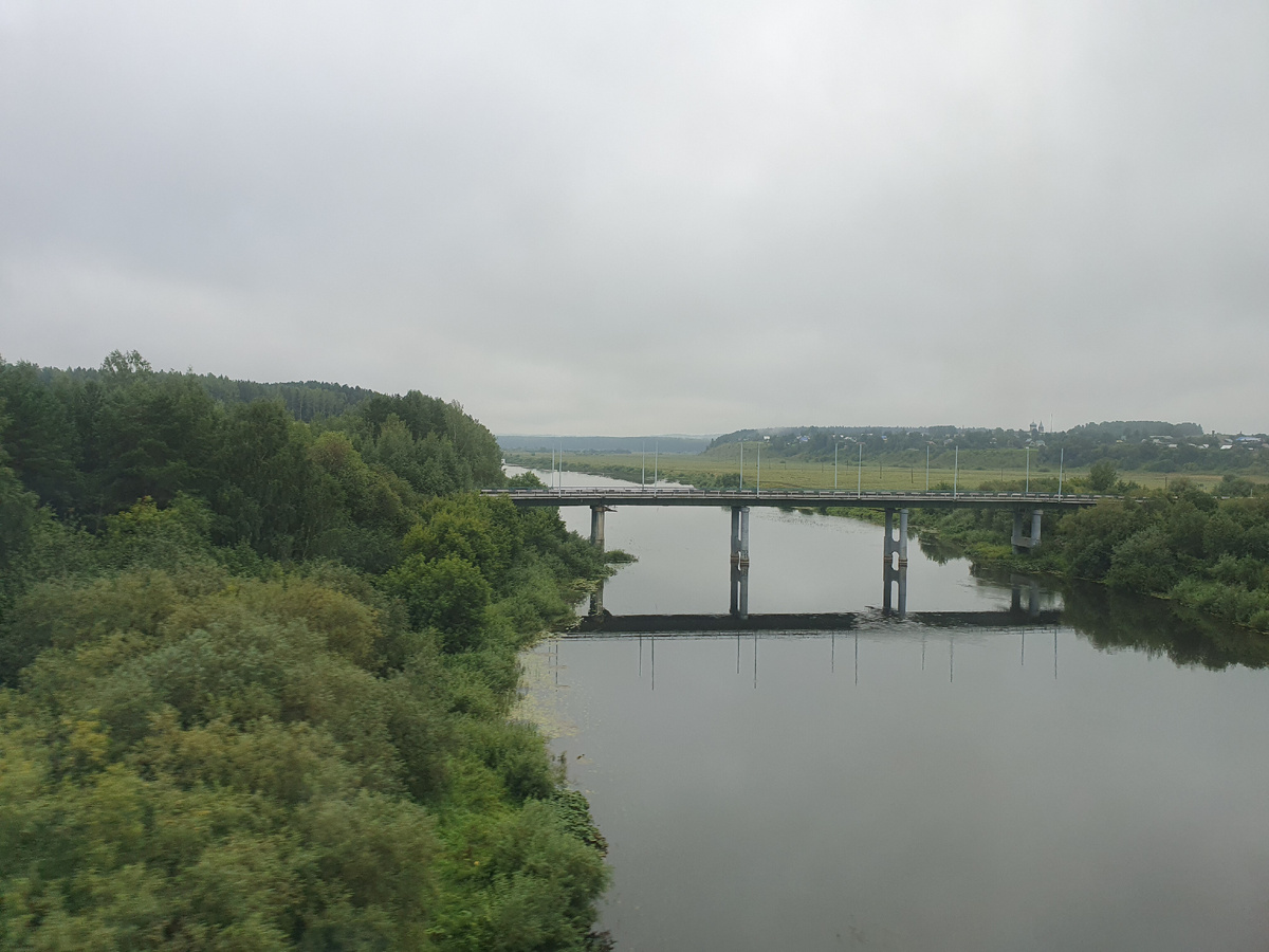 Где-то между Пермским краем и Свердловской областью