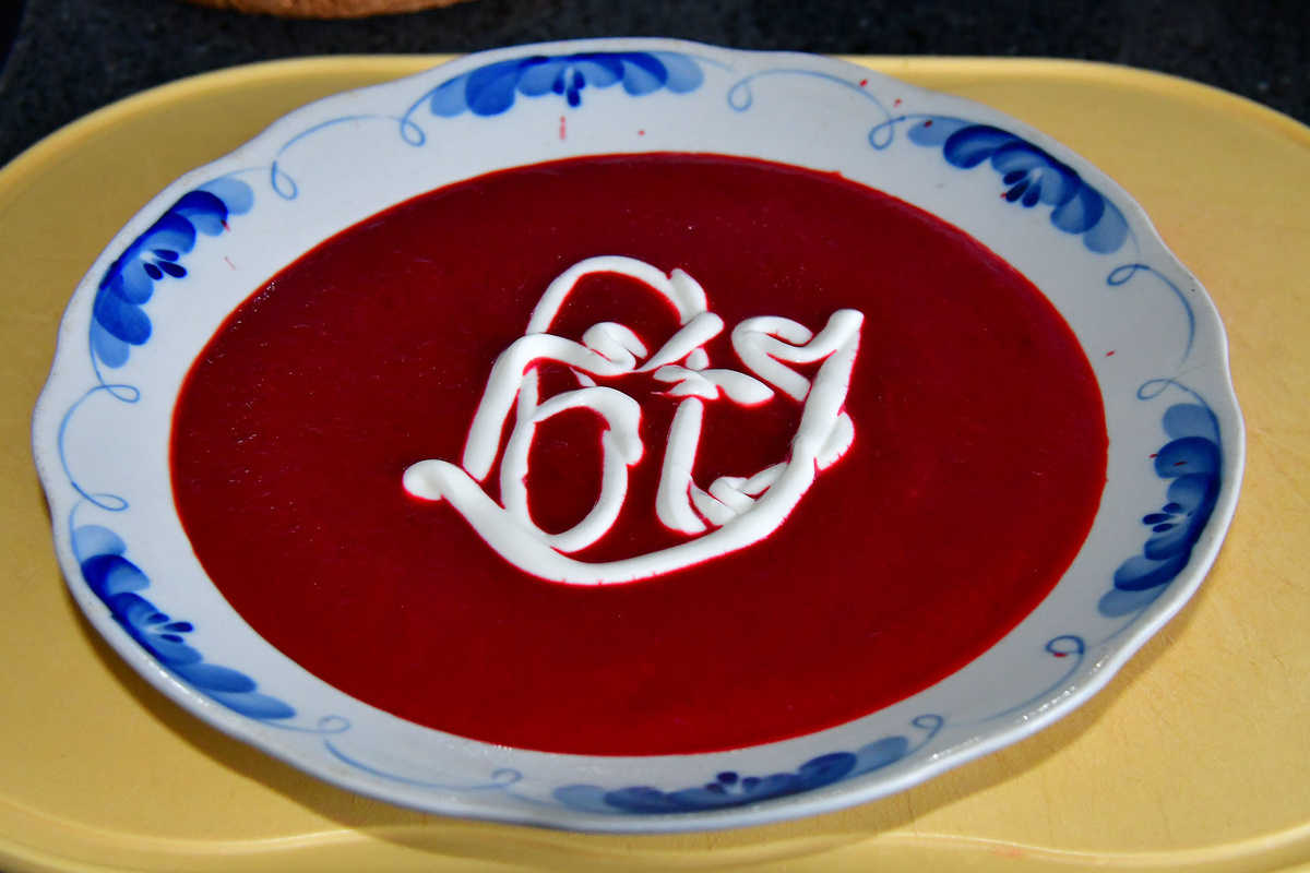 Суп из свеклы