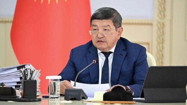    © Фото / пресс-служба кабинета министров КР / Эргеш Жусубалиев
