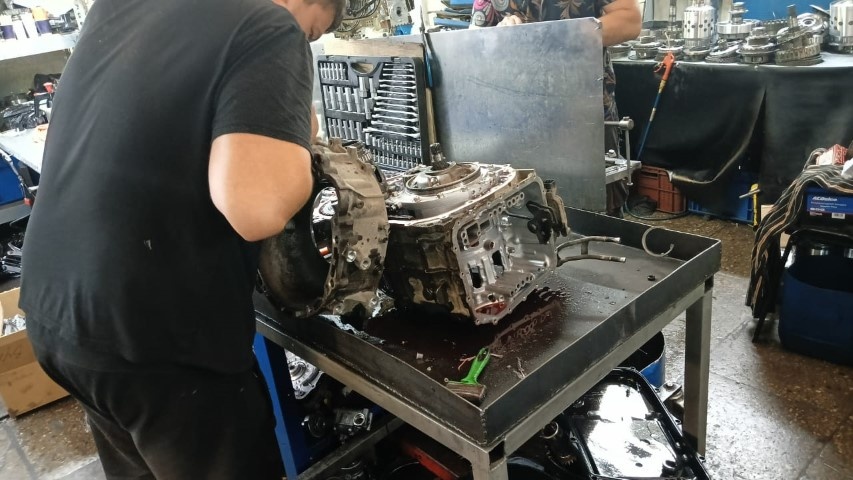 Ремонт акпп A6MF1 (Hynday/Kia)/ Из Вологды. "пинается".