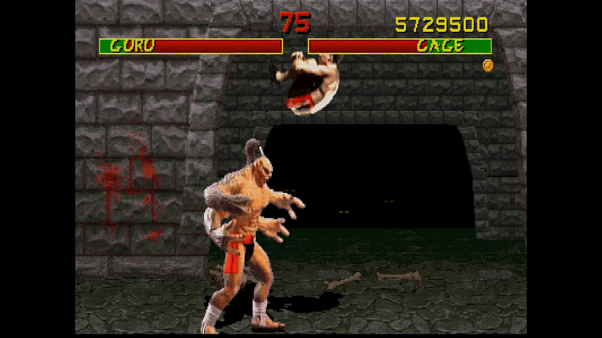 Аркадная версия первой Mortal Kombat