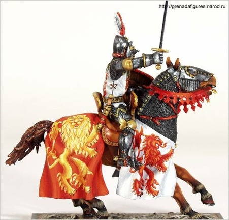 Бернар д'Арманьяк. Это любопытное 3D изображение графа предоставил постоянный читатель канала.