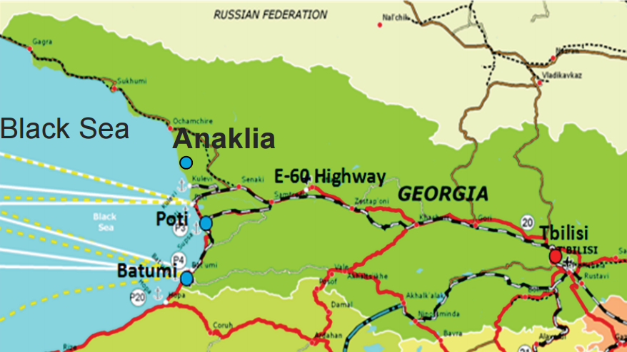 Порты Грузии.