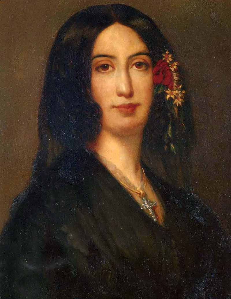 Жорж Санд (1804-1876). Прожила с Шопеном 9 лет. До встречи с ним она родила двоих детей, но совместных детей у них не было. Вероятно, это связано с бесплодием композитора. Эта деталь важна для понимания характера его заболевания.