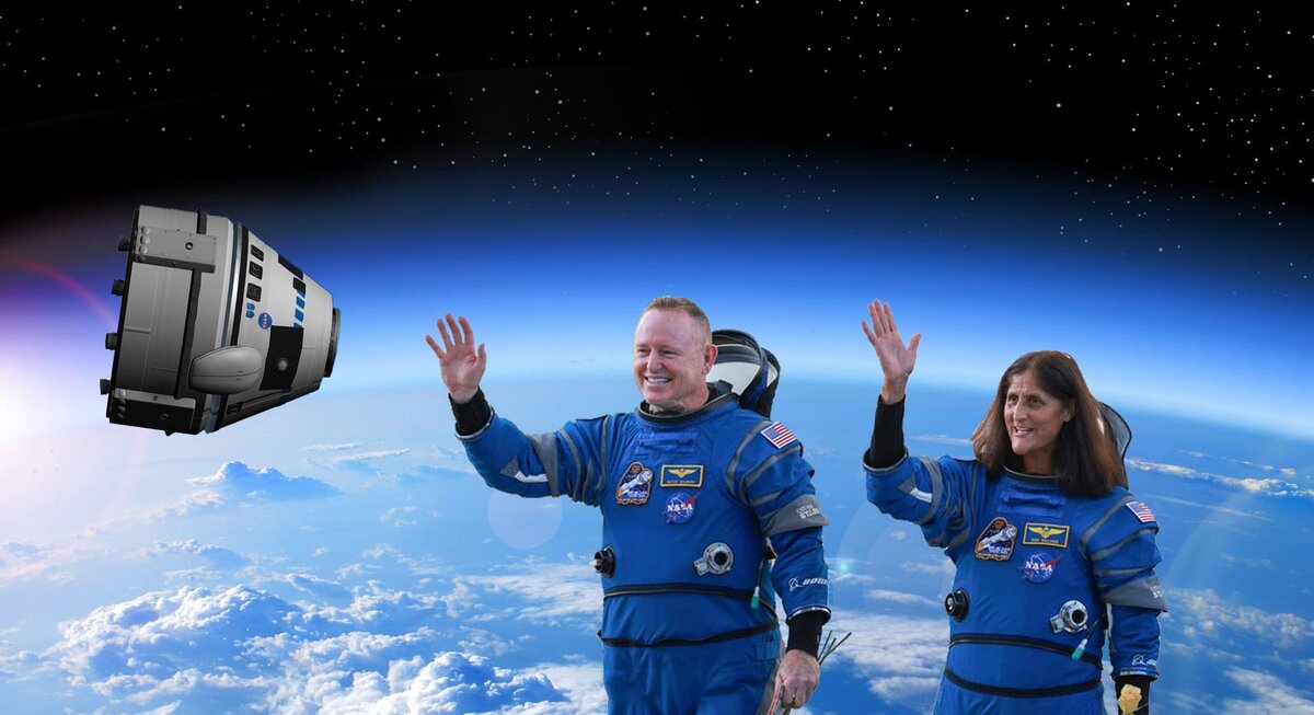    Спасительный трансфер. SpaceX будет спасать астронавтов протёкшего Boeing Starliner.