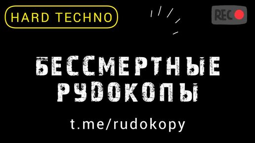 БЕССМЕРТНЫЕ РУДОКОПЫ - свежая хард-техно музыка 2024 2025